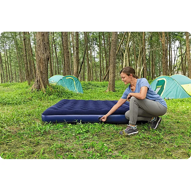 Матрац надувний Bestway 67004 203x183 см, синій
