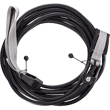 Профессиональный тренажер для бассейна MADWAVE LONG SAFERY CORD M077102 (Черный)