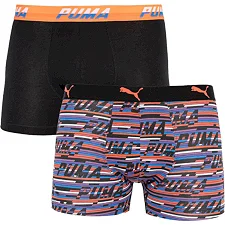 Труси-боксери PUMA LOGO AOP BOXER 2P чоловічі