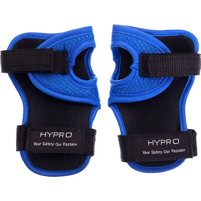 Защита для роликов детская наколенники налокотники перчатки HYPRO HP-SP-B101A (Розовый-черный)