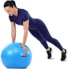 Фитбол мяч для фитнеса глянцевый BODY SCULPTURE BJBB-001TBL-26N ø65см (Синий)