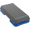 Степ-платформа для фитнеса и аэробики 2 уровня высоты SP-SPORT
 FI-1576 72x36,5x10-15см (Серый-синий)
