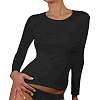 Футболка с длинным рукавом T-shirt Manica Lunga Girocollo женская