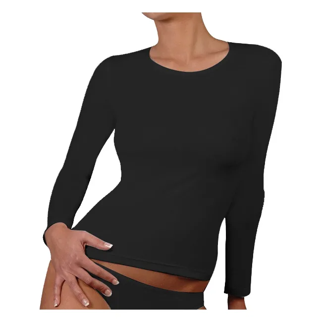 Футболка с длинным рукавом T-shirt Manica Lunga Girocollo женская