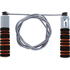 Скакалка со счетчиком BODY SCULPTURE SXBK-690EO-B 2,75м (Черный-оранжевый)