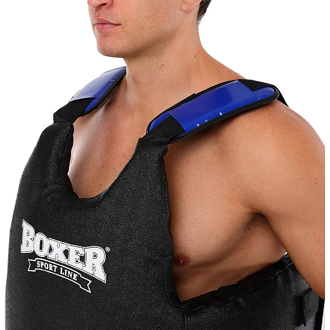 Защита корпуса пояс тренера для отработки ударов BOXER
 2039-02 (Черный)
