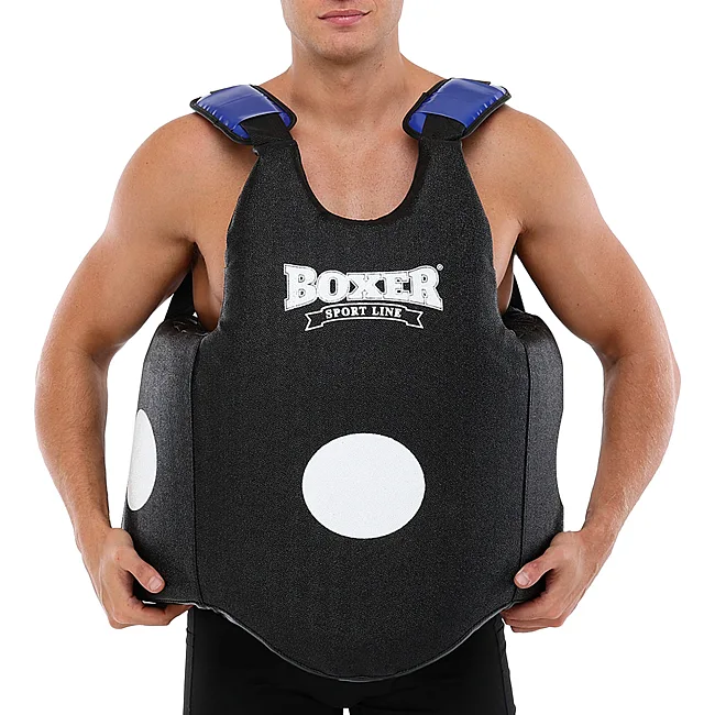 Защита корпуса пояс тренера для отработки ударов BOXER
 2039-02 (Черный)