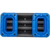 Степ-платформа для фитнеса и аэробики 2 уровня высоты SP-SPORT
 FI-1576 72x36,5x10-15см (Серый-синий)