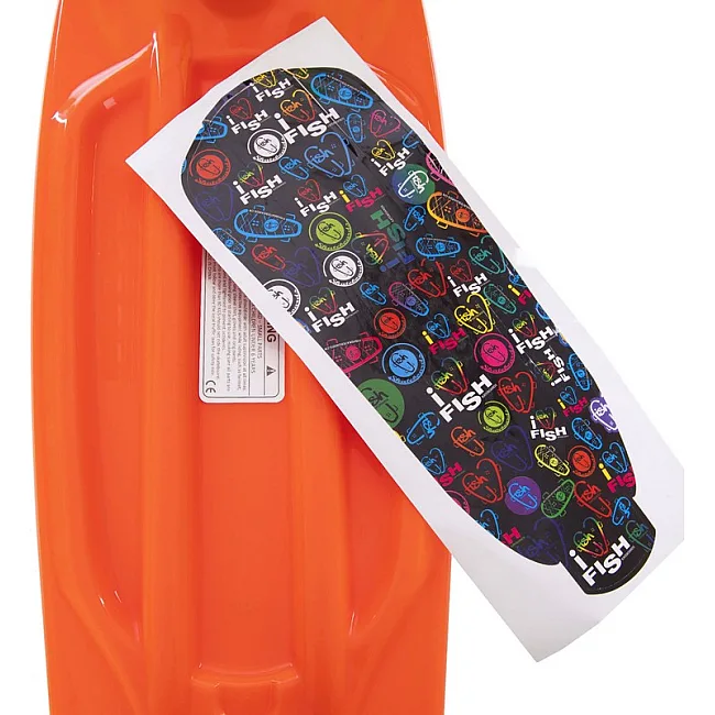Пенни борд Penny Board круизер пластиковый со светящимися колесами 22