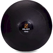 Слембол м'яч набивний для кросфіту та фітнесу ZELART FI-2672-15 15кг