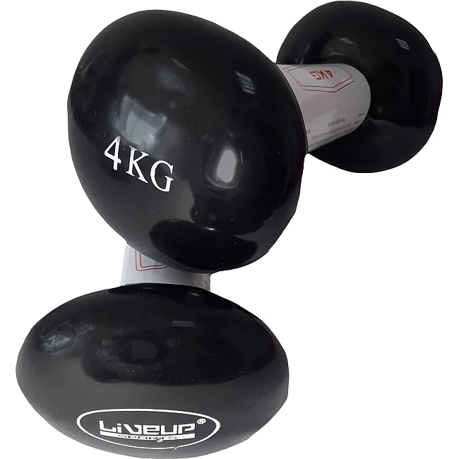 Гантели виниловые пары Vinyl Dumbbell Egg Head 2х4кг