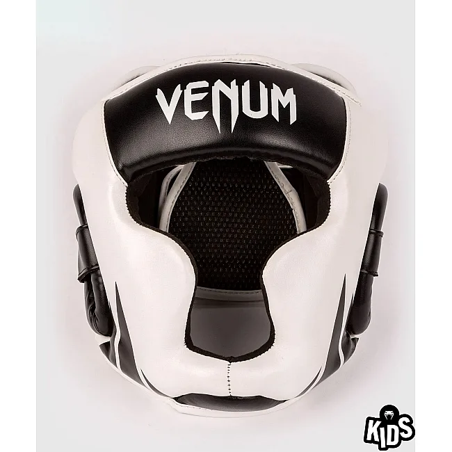 Боксерський шолом для дітей VENUM Challenger Black White
