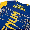 Футболка VENUM Loma Fight Dry Tech Blue Yellow