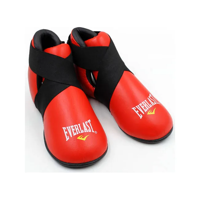 Футы для кикбоксинга, тхэквондо кожаные EVERLAST EV-1815L