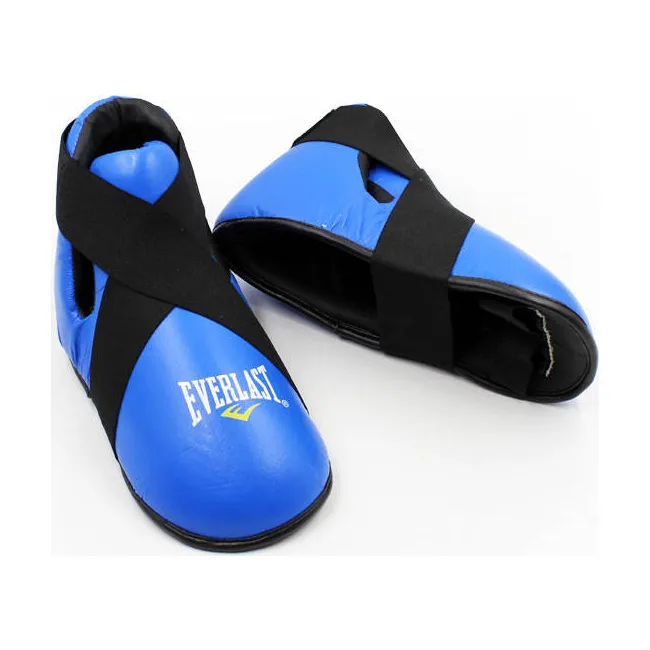 Футы для кикбоксинга, тхэквондо кожаные EVERLAST EV-1815L