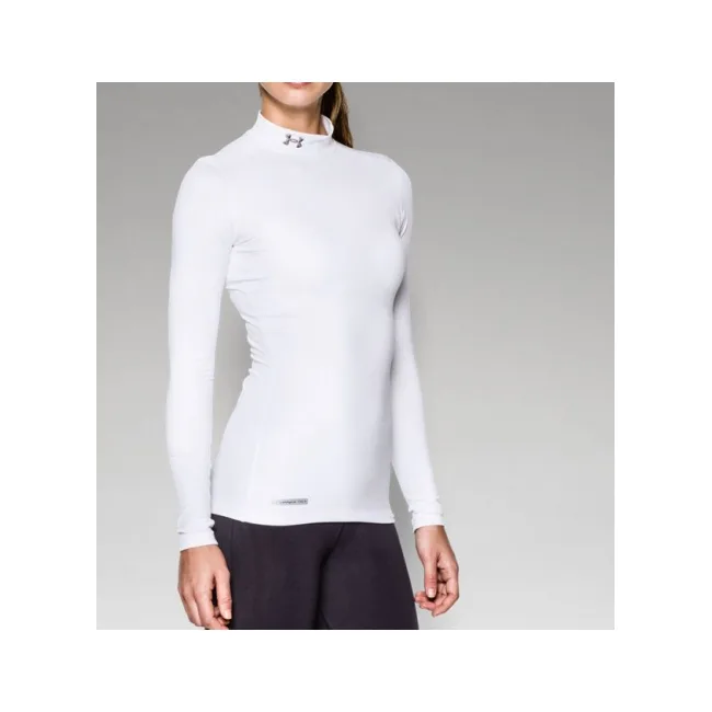 Жіноча термокофта Under Armour ColdGear Fitted Mock White