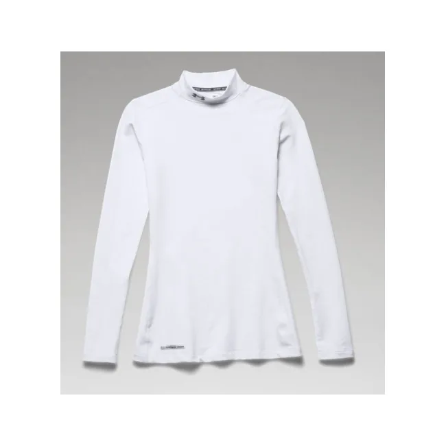 Жіноча термокофта Under Armour ColdGear Fitted Mock White