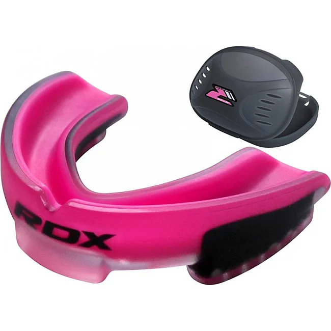 Капа для бокса RDX Gel 3D Elite Pink