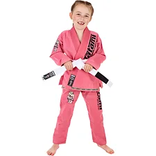 Кимоно для детей джиу джитсу TATAMI Meerkatsu Animal Gi Pink