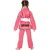 Кимоно для детей джиу джитсу TATAMI Meerkatsu Animal Gi Pink