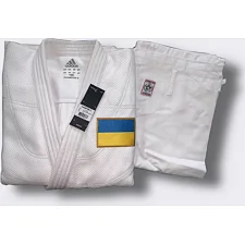 Кимоно для дзюдо Champion SlimFit Olympic (белый) ADIDAS JIJFSMUOGSIMFI