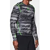 Компрессионная футболка Under Armour ColdGear® Armour Printed Compression Stealth Gray