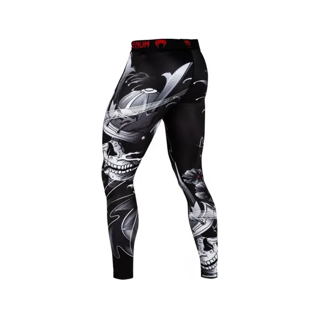 Компресійні штани VENUM Samurai Skull Black