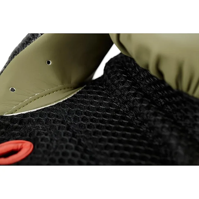 Рукавички для боксу Adidas Combat 50 | зелено/чорні | ADIDAS ADIC50TG