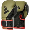 Рукавички для боксу Adidas Combat 50 | зелено/чорні | ADIDAS ADIC50TG