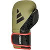Рукавички для боксу Adidas Combat 50 | зелено/чорні | ADIDAS ADIC50TG