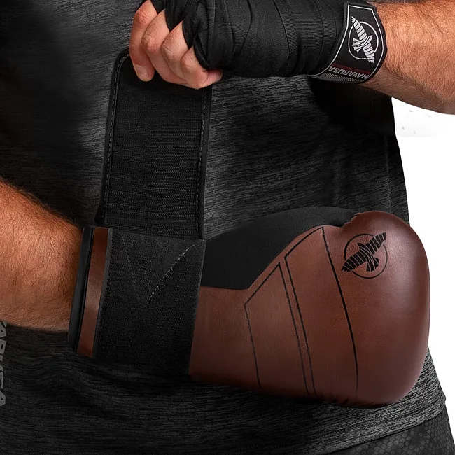 Перчатки для бокса HAYABUSA S4 Leather Brown