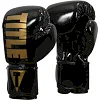Перчатки для бокса эластичные TITLE Boxing Inferno Intensity Black Gold