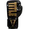 Рукавиці для боксу еластичні TITLE Boxing Inferno Intensity Black Gold