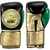 Рукавиці для боксу TITLE WBC Green Belt 1.0 Black Green