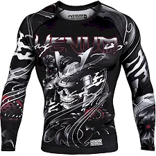 Рашгард з довгим рукавом VENUM Samurai Skull Black