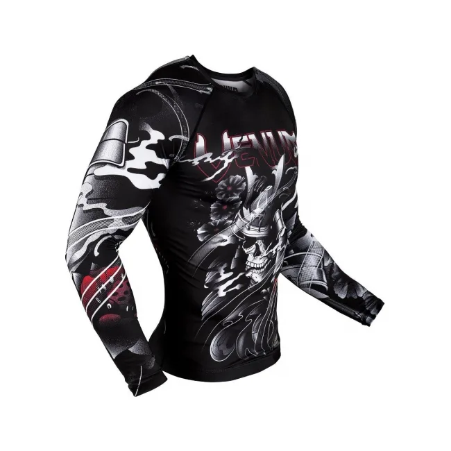 Рашгард з довгим рукавом VENUM Samurai Skull Black