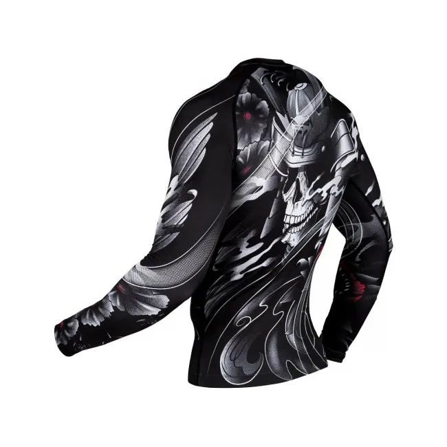 Рашгард з довгим рукавом VENUM Samurai Skull Black