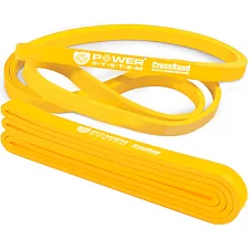 Резинка-петля для фитнеса POWER SYSTEM PS-4051 CrossFit Level 1 Yellow (сопротивление 4-25кг)