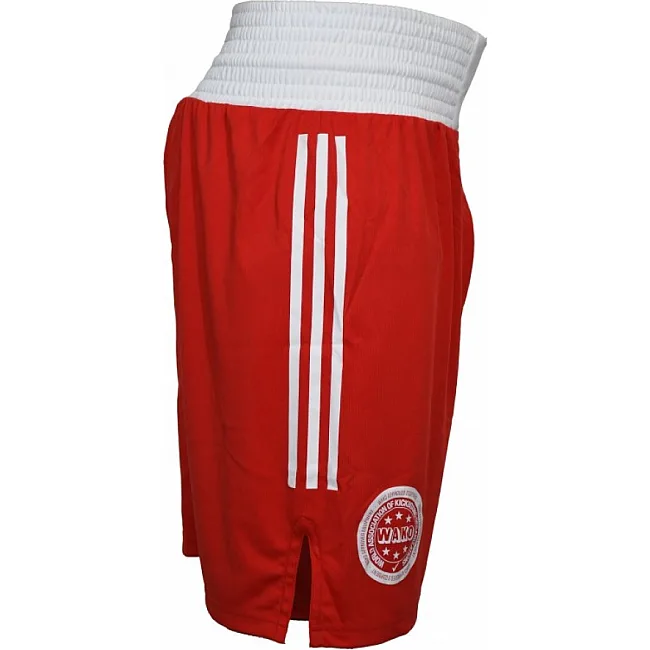 Шорти для кікбоксингу Adidas Kick Shorts | червоні | ADIWAKOS01