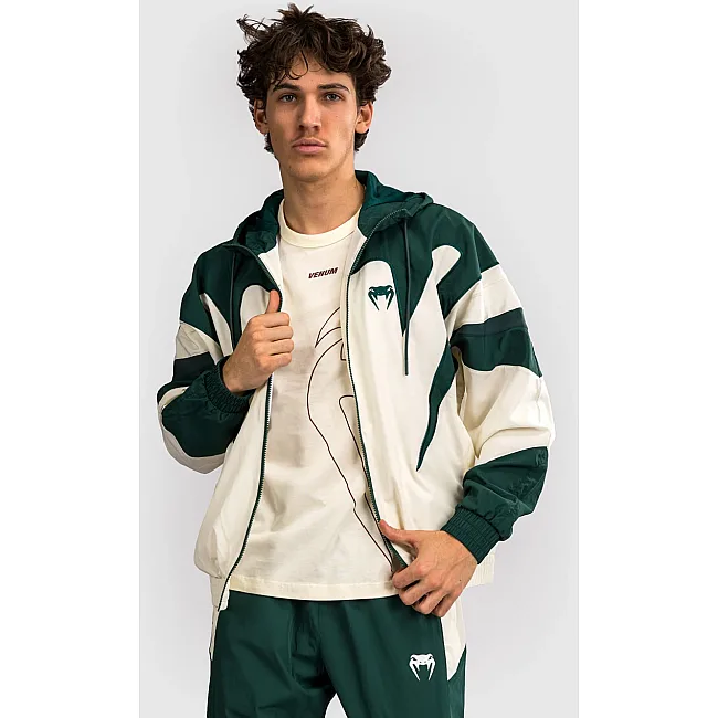 Спортивная куртка VENUM Attack 90 Track - Forest Green/Ice