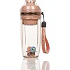 Спортивный шейкер CASNO 400 мл KXN-1233 с пластиковым венчиком Розовый