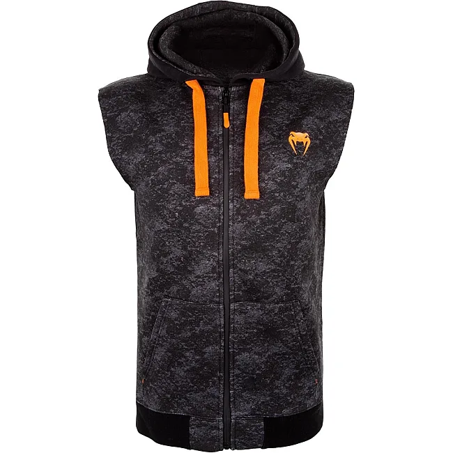 Толстовка без рукавів Venum Tramo Sleeveless Hoody Black Grey
