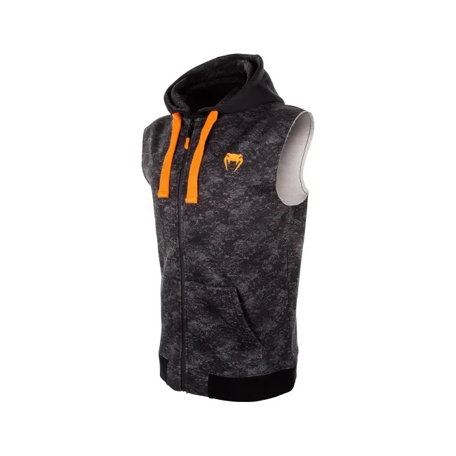 Толстовка без рукавів Venum Tramo Sleeveless Hoody Black Grey