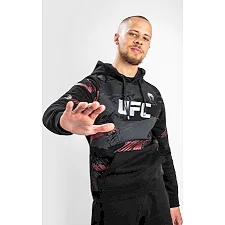 Толстовка VENUM UFC Authentic Fight Week Men's 2.0 Black Red