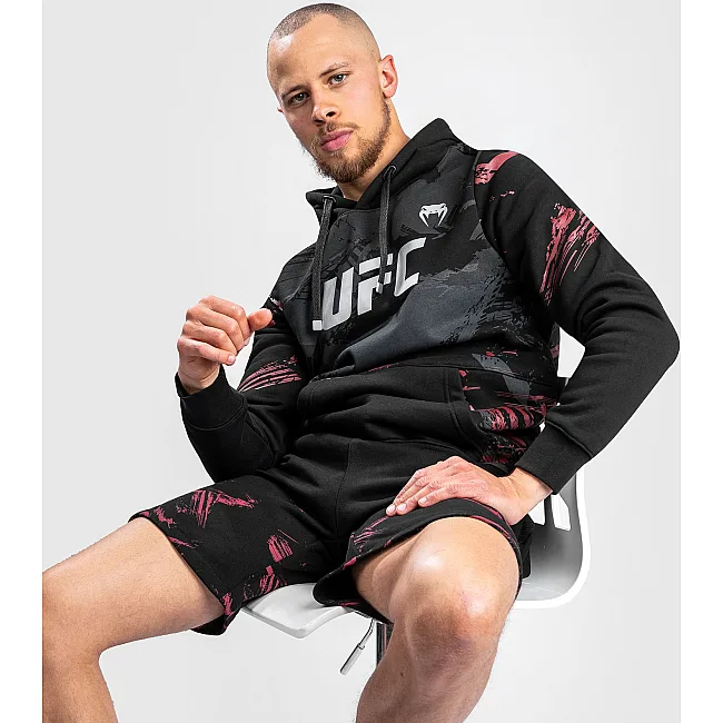 Толстовка VENUM UFC Authentic Fight Week Men's 2.0 Black Red