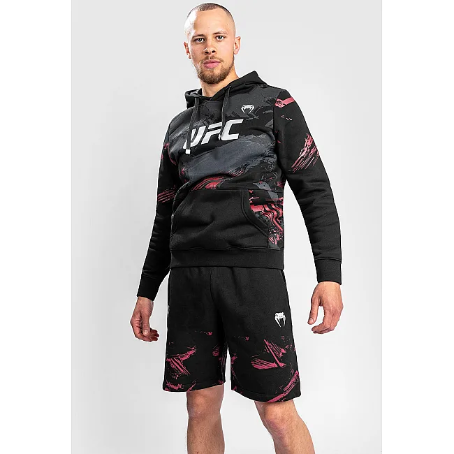 Толстовка VENUM UFC Authentic Fight Week Men's 2.0 Black Red
