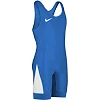 Трико NIKE Grappler Elite Wrestling Singlet Royal Blue White