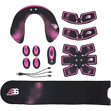 Електростимулятор м’язів ABS Master Pro Multi Set NN – чорно-фіолетовий