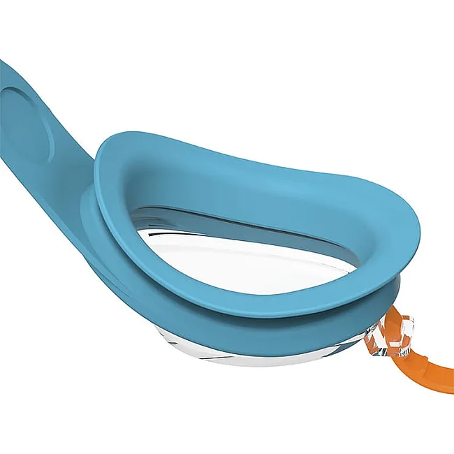 Очки для плавания Speedo SEA SQUNDER ARMOURD SPOT GOG голубой, оранжевый (для детей) One Size