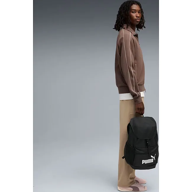 Рюкзак Puma Phase Hooded Backpack 20L черный 46,5 x 27 x 19,5 см